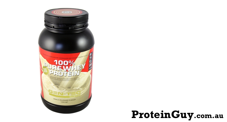 100% Pure Whey Protein by Gen-Tec Nutrition