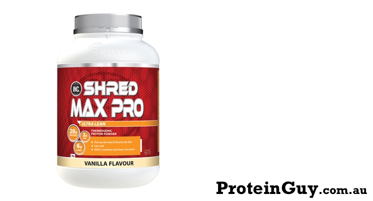 Shred Max Pro by INC International Nutrition Co 2kg Vanilla