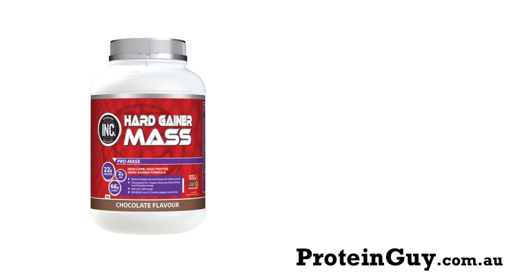 Hard Gainer Mass by INC International Nutrition Co 2kg Chocolate