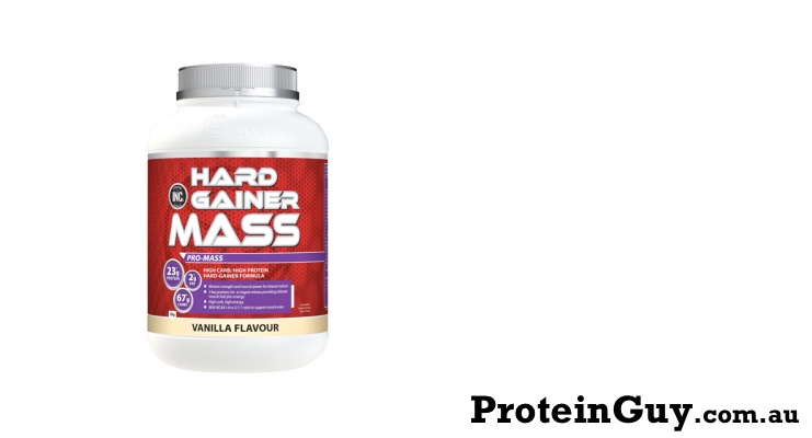 Hard Gainer Mass by INC International Nutrition Co 2kg Vanilla