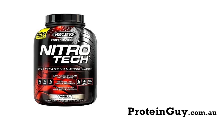 Nitro-Tech by MuscleTech 4lb Vanilla