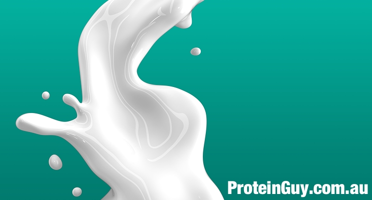 Mix milk with your Protein Powder