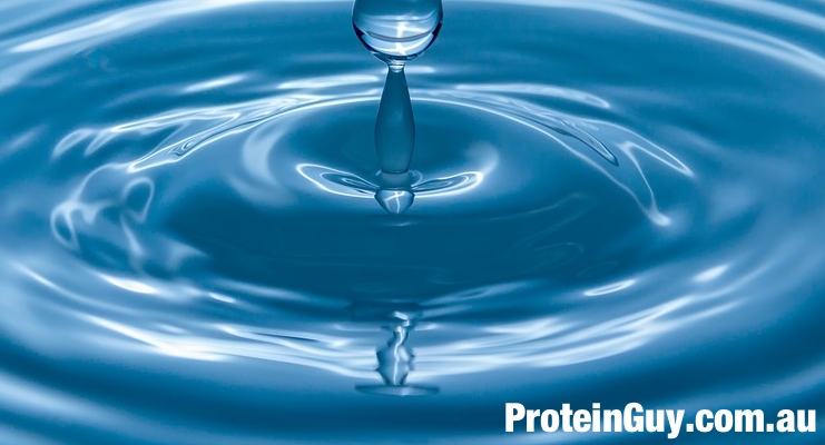Mix water with your Protein Powder