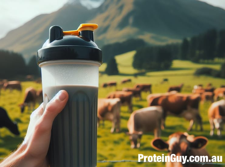 How is dairy based protein powder made?