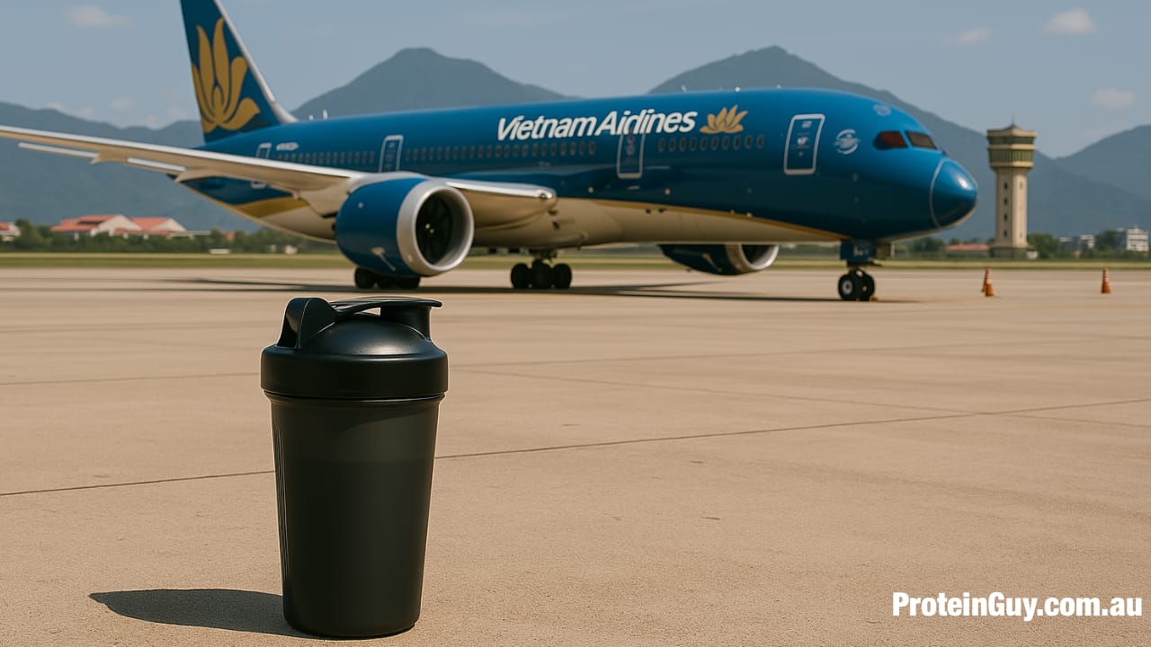 Can I take protein on a plane?