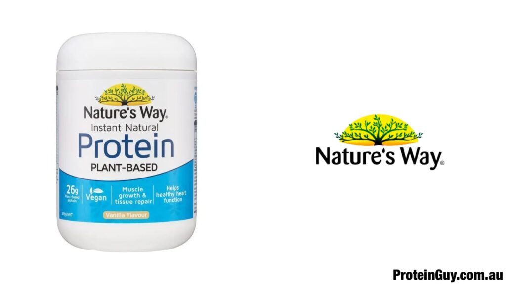 Nature's Way Instant Natural Protein in Vanilla and Chocolate flavours