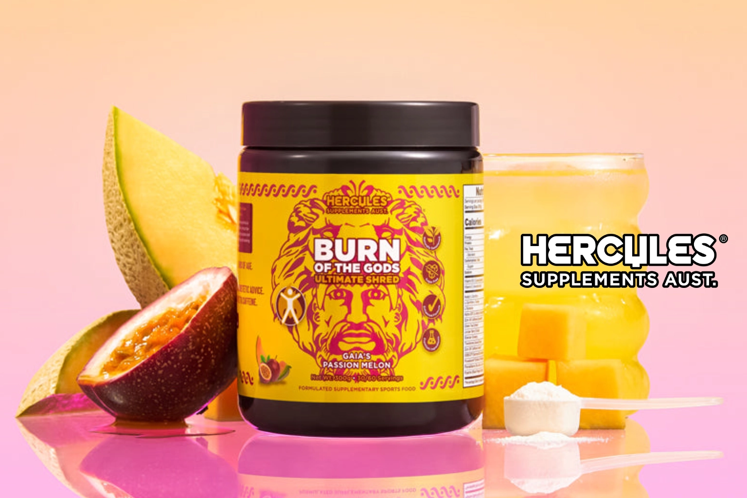 Burn of the Gods – Ultimate Shred by Hercules Supplements – Next-Level Fat Burner