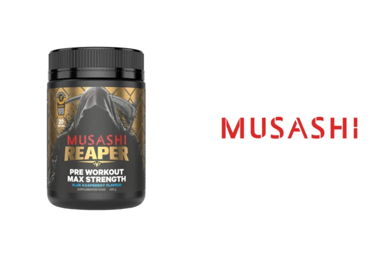 Reaper Pre-Workout Max Strength by Musashi Next Level Intensity for Peak Performance