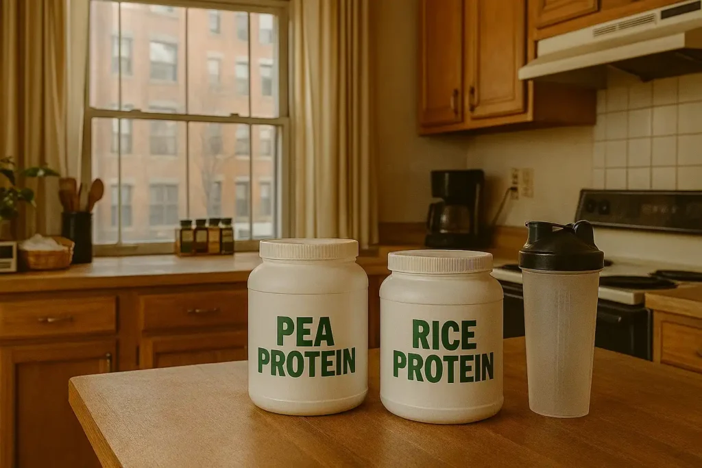 Pea protein vs rice protein Which plant based protein is better