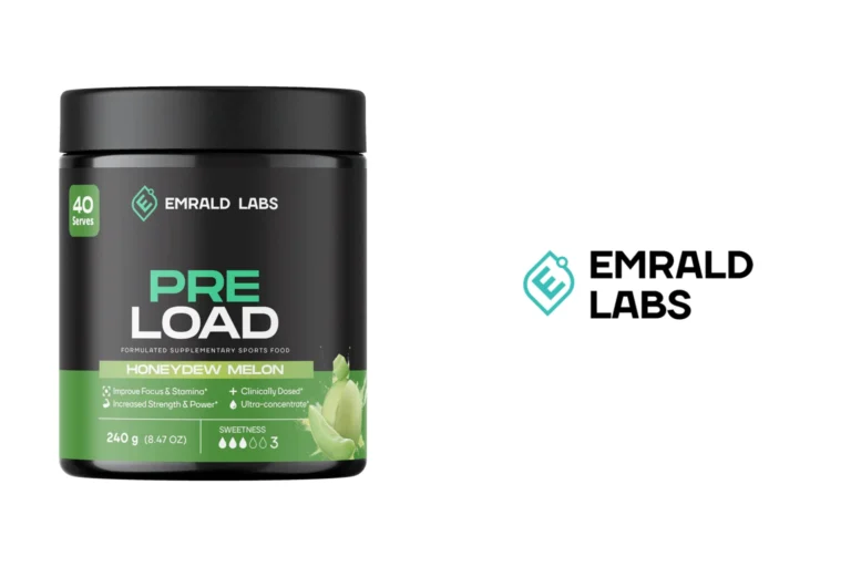 Pre Load Pre Workout Emrald Labs Balanced energy solid pumps and everyday usability