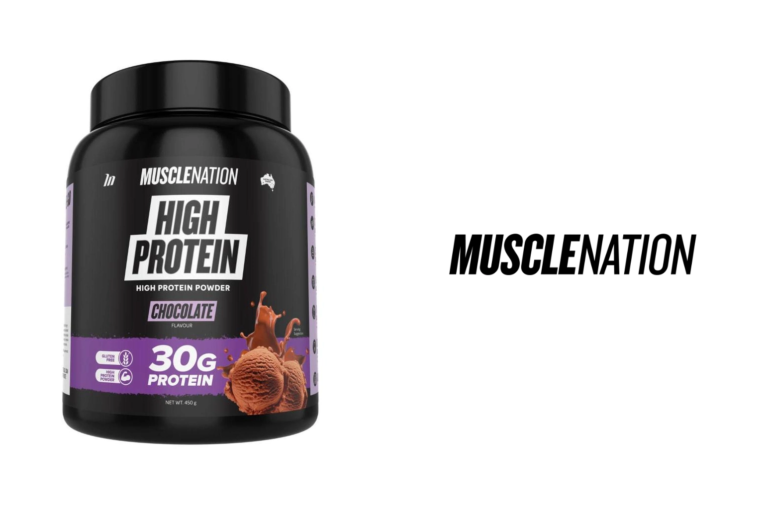 Muscle Nation High Protein Powder Review Daily Convenience Smooth Digestion